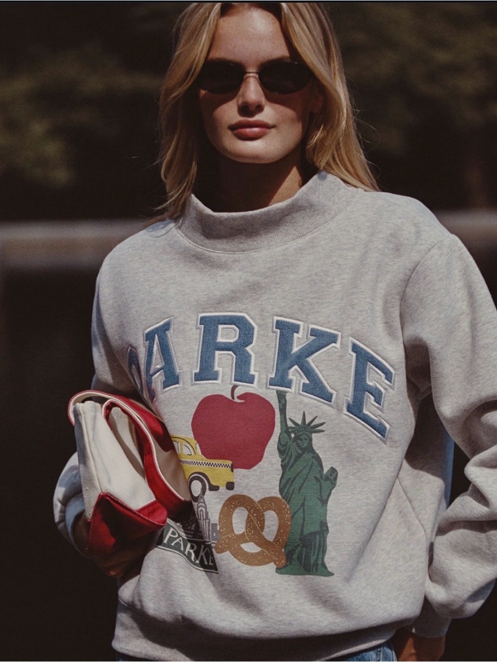 Parke NYC Graphic MockNeck L/XL